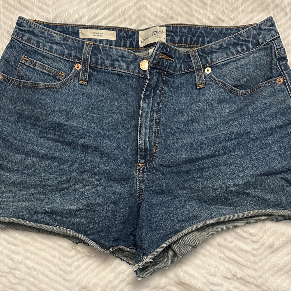 Women's Blue Denim Shorts